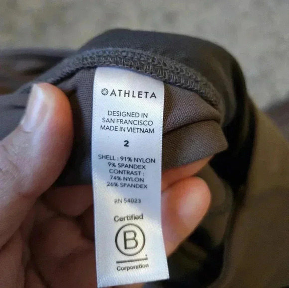 Athleta Headlands Hybrid Tight Pants Shale 2 - Picture 16 of 16